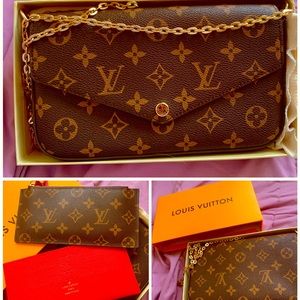 🤎LOUIS VUITTON Félicie Pochette🤎